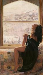 水粉大师Steve Hanks 084-OnTheWarmSideOfWinter